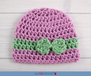 Wrapped With Love Preemie Crochet Hat Free Pattern AllFreeCrochet
