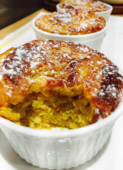 Semolina and Ricotta Cheese Soufflé