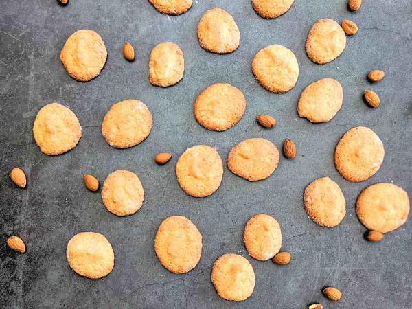 Orange Dacquoise Cookies