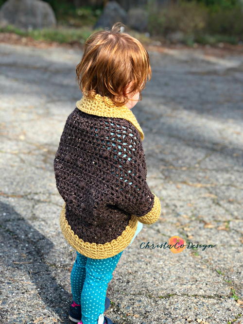 Bobble Cocoon Shrug