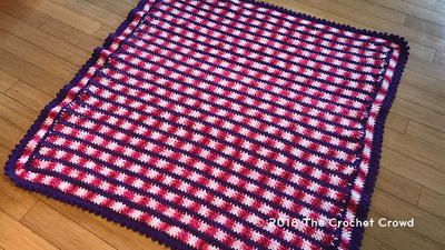 Sweet Pink Crochet Blanket Pattern