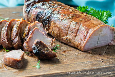 Pork Tenderloin - Marinated & Grilled