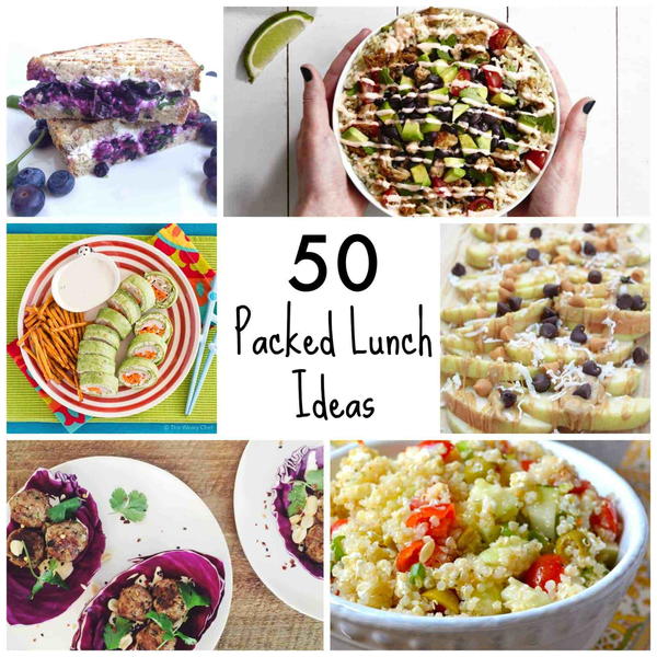 50 Packed Lunch Ideas