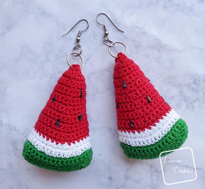 Wonderful Watermelon Earrings