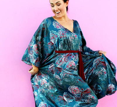 Easy DIY Caftan Dress Tutorial for Summer