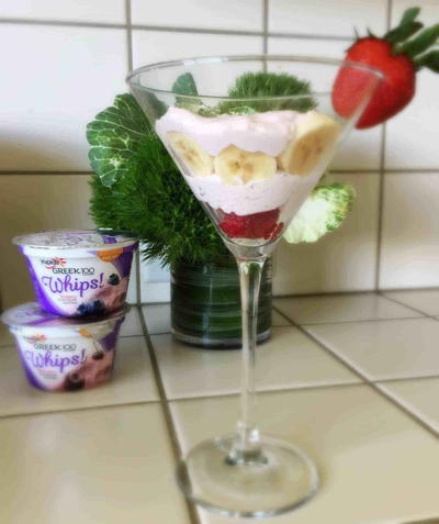 Greek Yogurt Mousse Parfaits