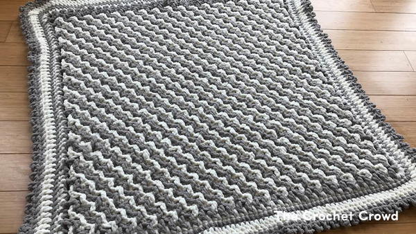 Modern Mini Crochet Afghan Pattern