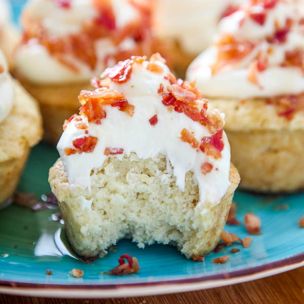 Maple Bacon Cupcakes