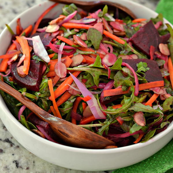 Beet Salad with Honey Mustard Vinaigrette