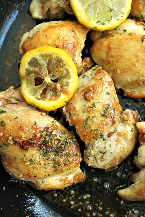 Lemon Garlic Honey Chicken | RecipeLion.com