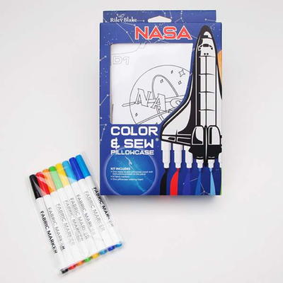 NASA Out of this World Color and Sew Pillowcase Kit 