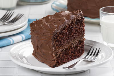 Double Chocolate Layer Cake