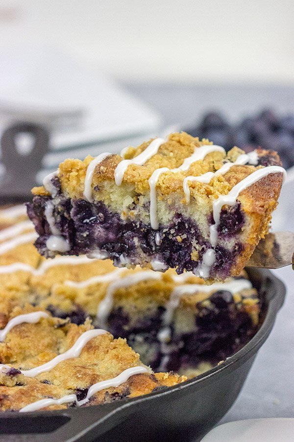 Blueberry Streusel Cake