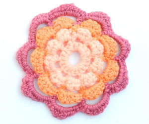 Easy Spring Crochet Flower Pattern