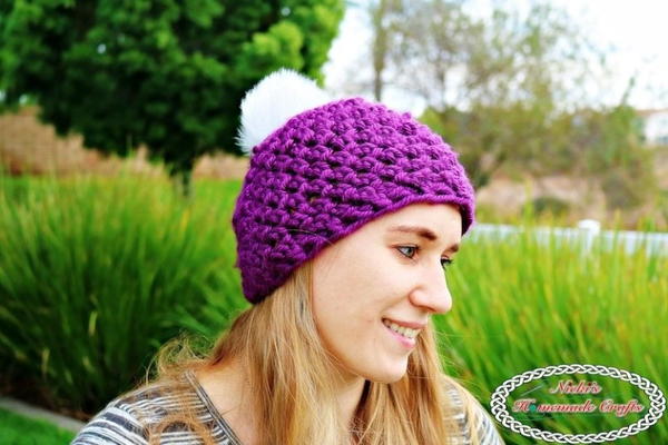 Easy Stitch Crochet Beanie Pattern