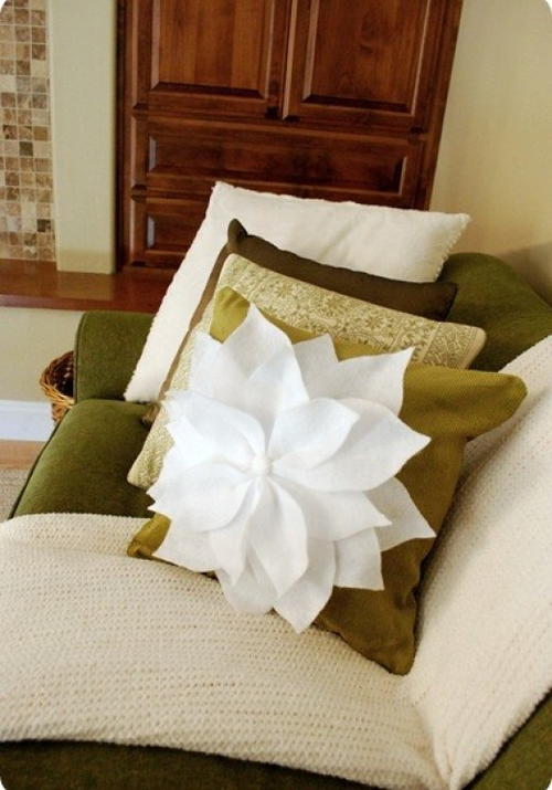 Poinsettia Pillows