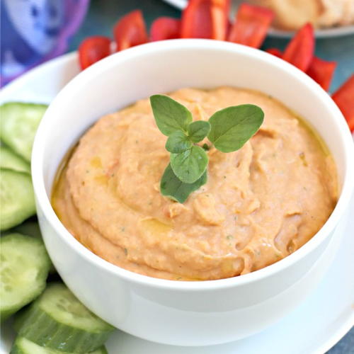 SunDried Tomato White Bean Dip