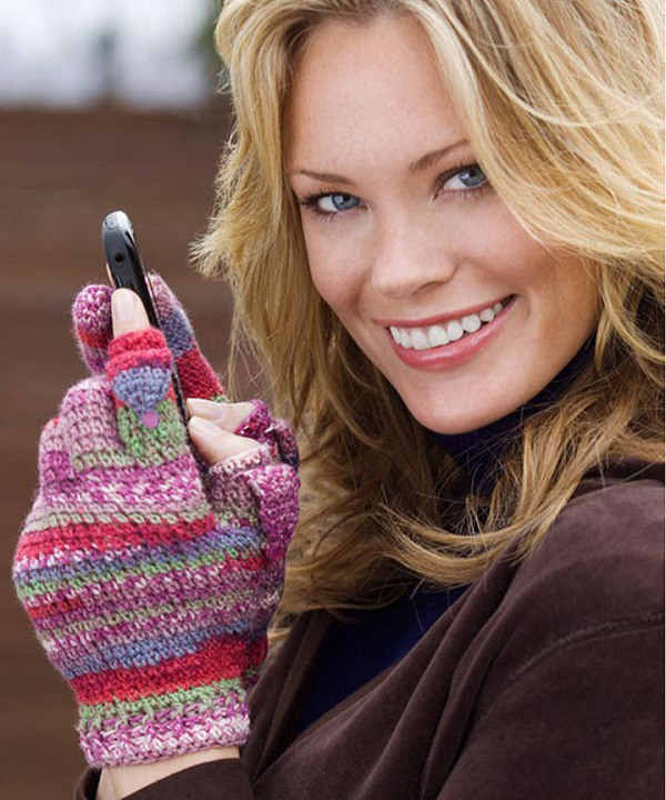 Colorful Texting Gloves