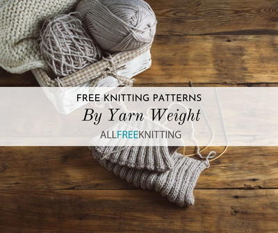 Free Knitting Patterns by Yarn Weight