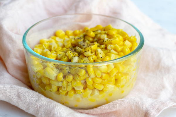 Canned corn is great cheap emergency food.