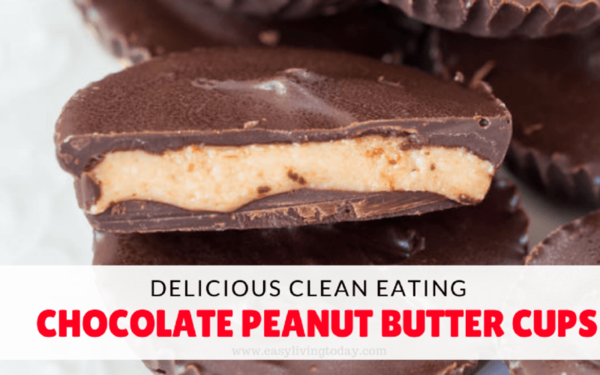 Clean Eating Chocolate Peanut Butter Cups