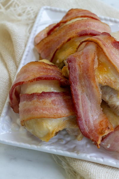 Bacon-Wrapped Chicken Thighs
