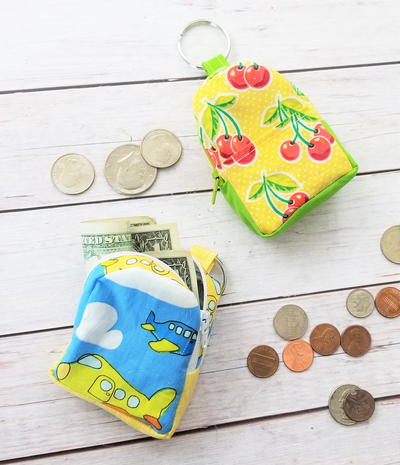 Mini Backpack Coin Pouch