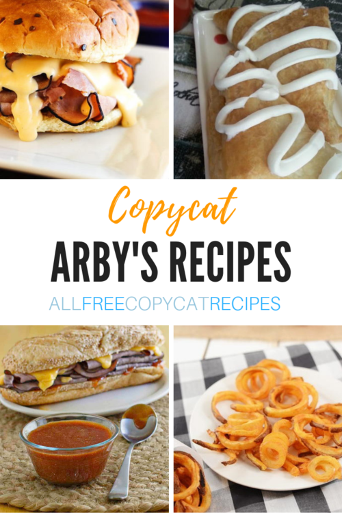 Copycat Arbys Recipes