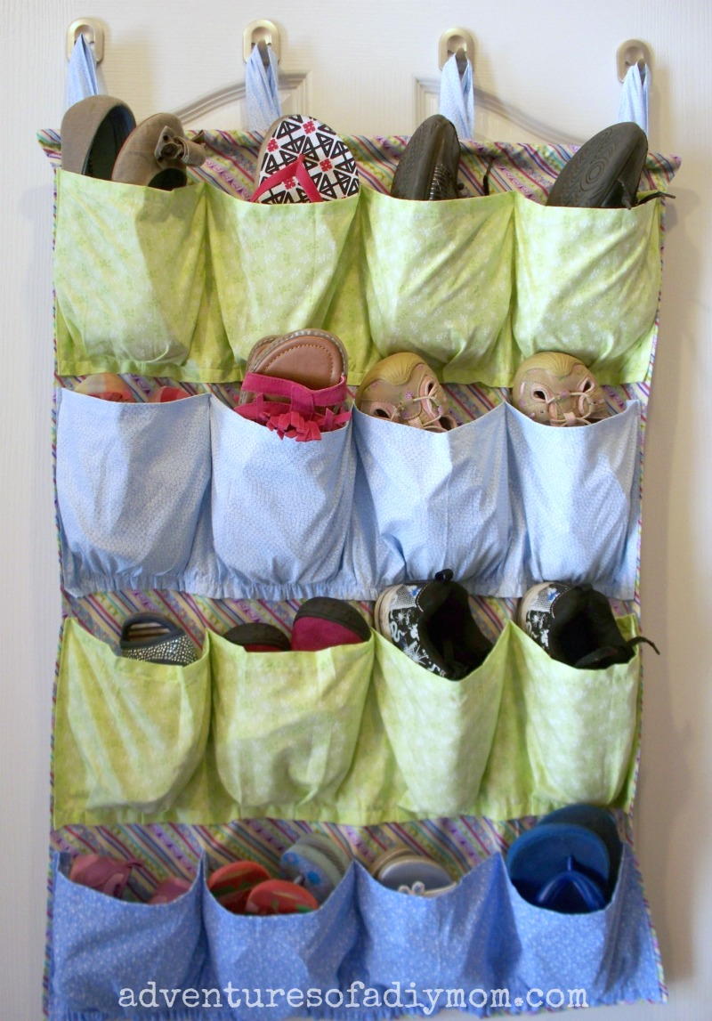 New Uses For a Hanging Door Shoe Organizer - Home Storage Hacks