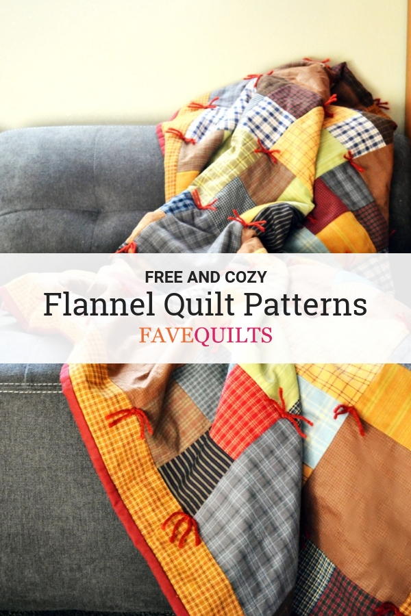 15 Free Flannel Quilt Patterns | FaveQuilts.com