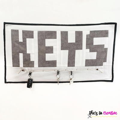 Key Holder Wall Hanging Quilt