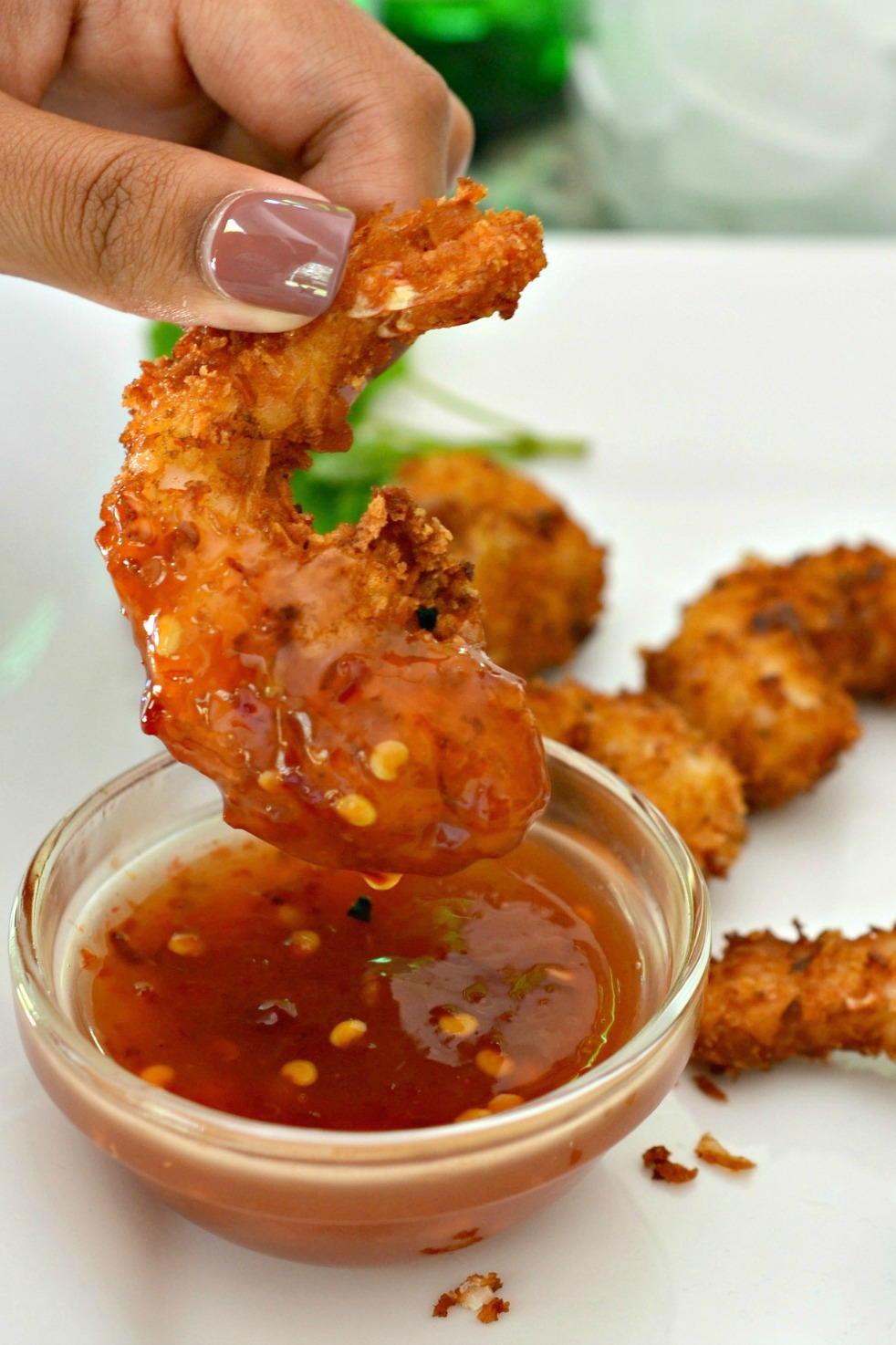 Coconut Shrimp with Sweet Chili Sauce | FaveSouthernRecipes.com