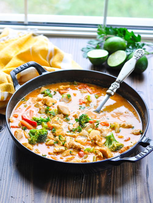 Dump-and-Bake Thai Chicken Curry