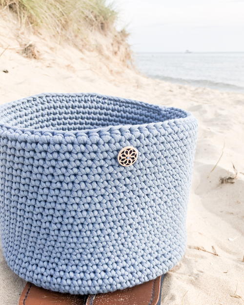 Reef Crochet Basket Pattern 1.0
