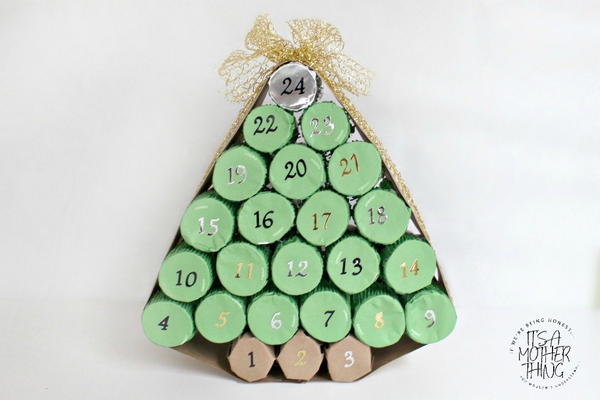 Adorable Toilet Paper Roll Advent Calendar