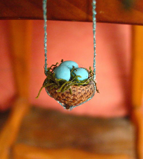 Acorn Nest Ornament