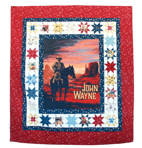 Vintage John Wayne Quilt