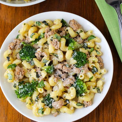 Turkey Broccoli Pasta Dinner