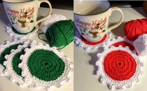 Christmas Coaster Pattern