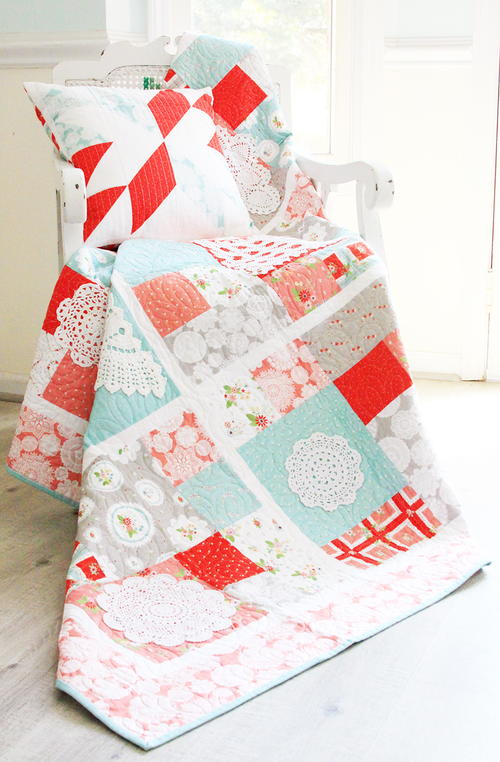 Vintage Doily Keepsakes Quilt