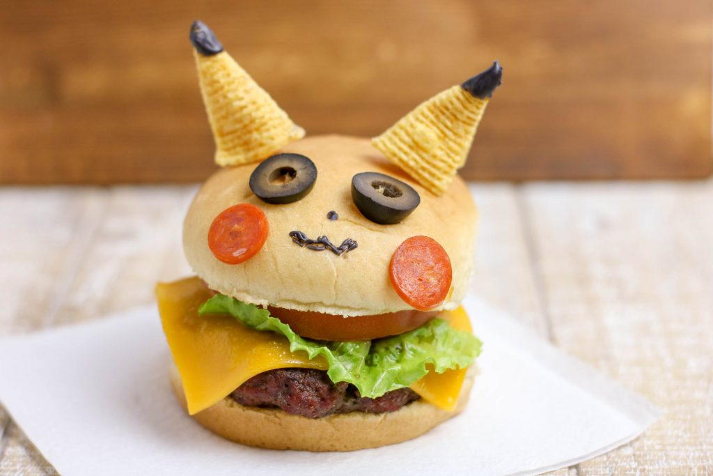 Pikachu Burger | RecipeLion.com