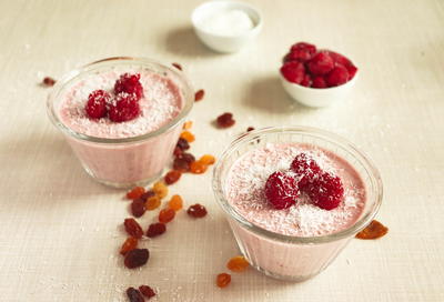 Keto Fruit Yogurt with Berries