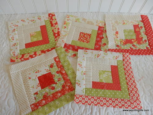 Log Cabin Quilt Along