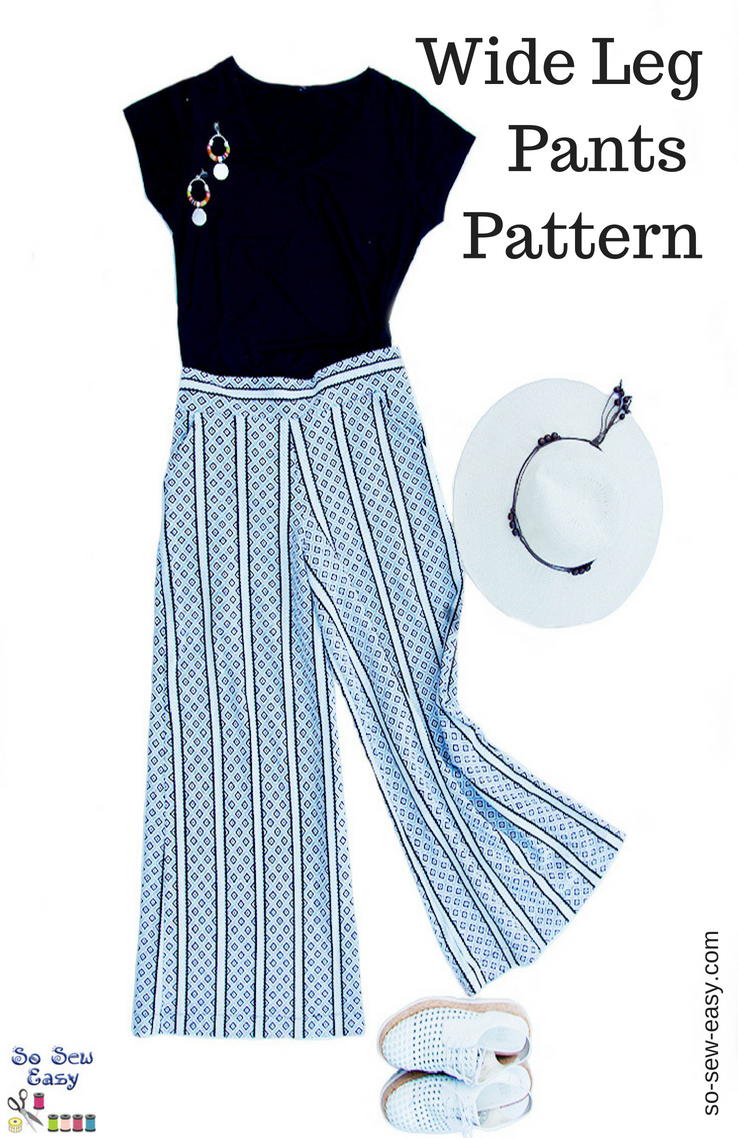 Wide Leg Pants Pattern | FaveCrafts.com