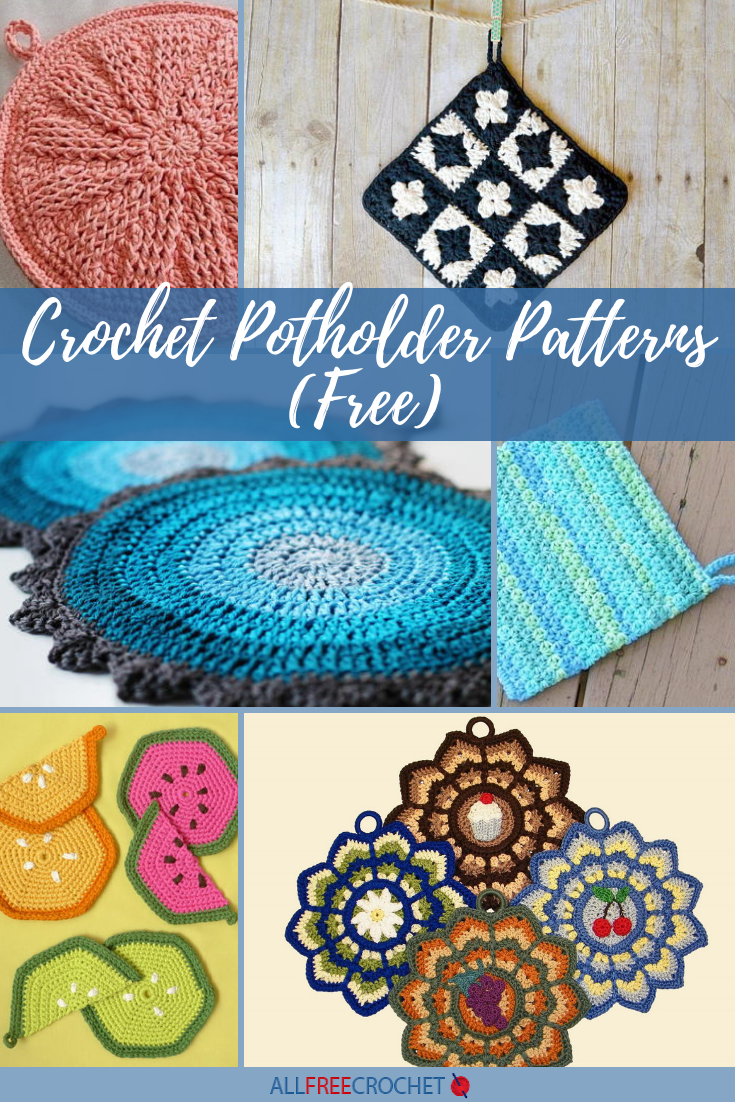 33+ Crochet Potholder Patterns (Free) | AllFreeCrochet.com 33+ Crochet Potholder Patterns (Free) | AllFreeCrochet.com