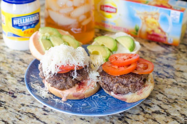 Roasted Summer Italian Burger