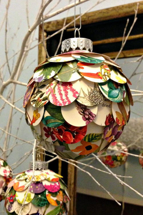 Layered Circles Paper Ornament