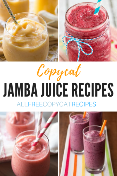 9 Copycat Jamba Juice Recipes