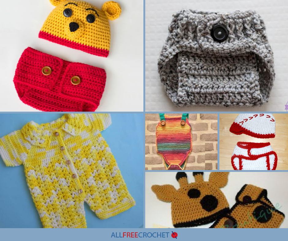 13 Crochet Diaper Cover Patterns (Free!)