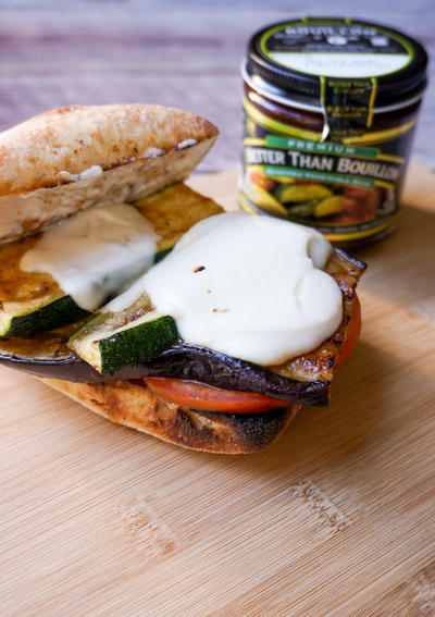 Grilled Eggplant Sandwich